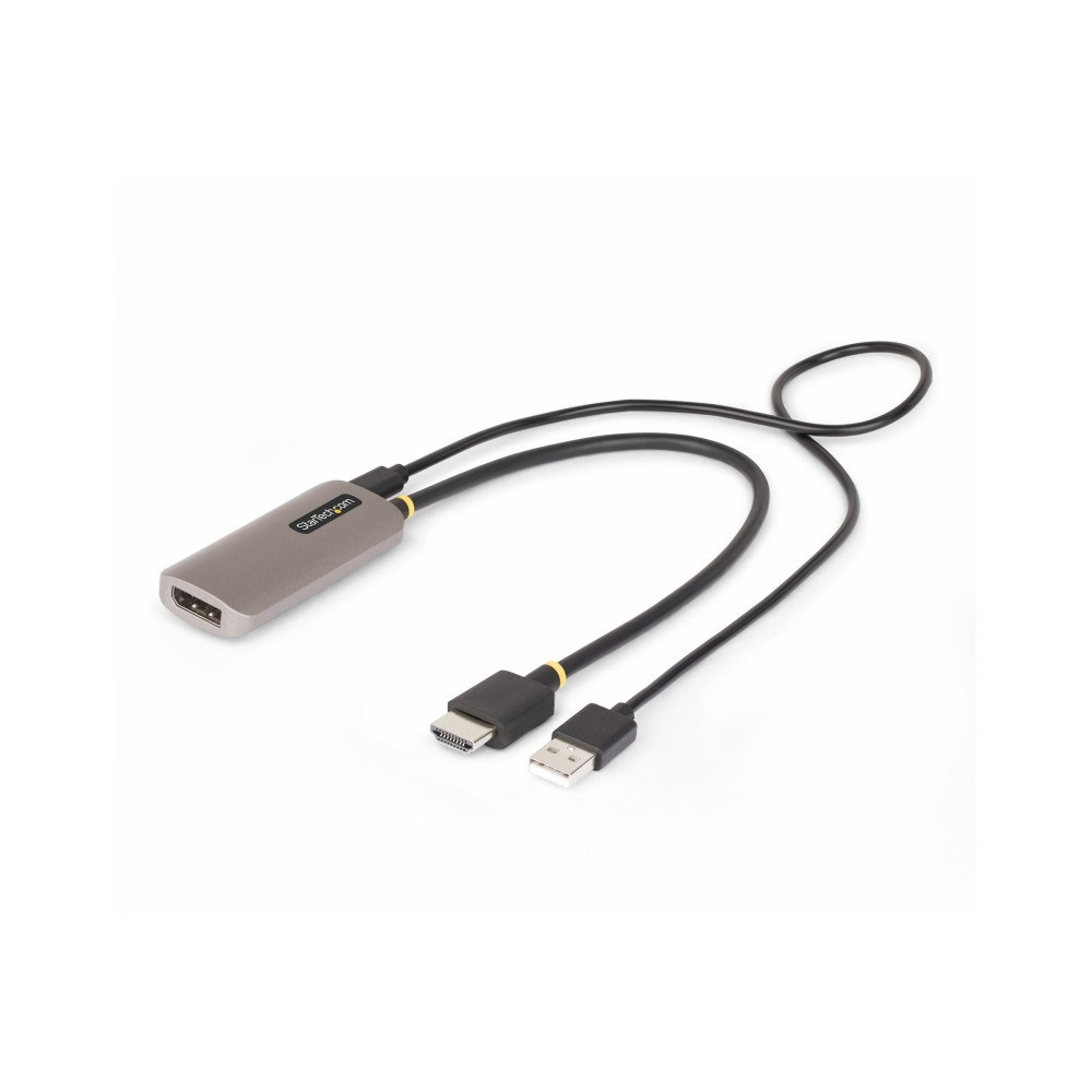 Produktbild för StarTech.com HDMI to DisplayPort Adapter, 8K 60Hz, Active Video Converter - adapterkabel - 30 cm