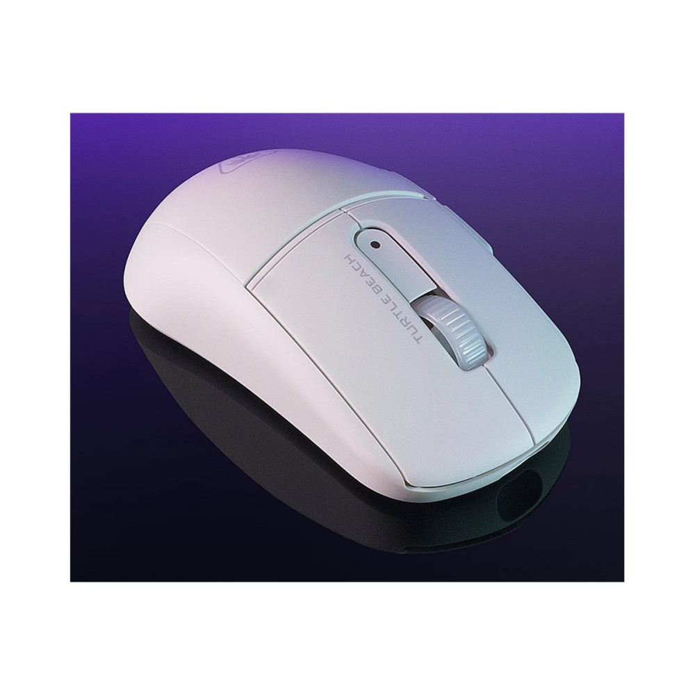 Produktbild för Turtle Beach Burst II Air - mus - 2.4 GHz, Bluetooth, USB-C - vit