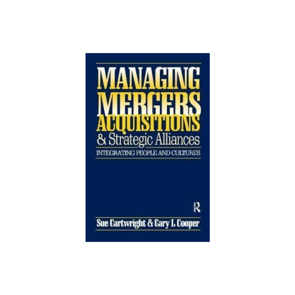 Produktbild för Managing Mergers Acquisitions and Strategic Alliances (inbunden, eng)