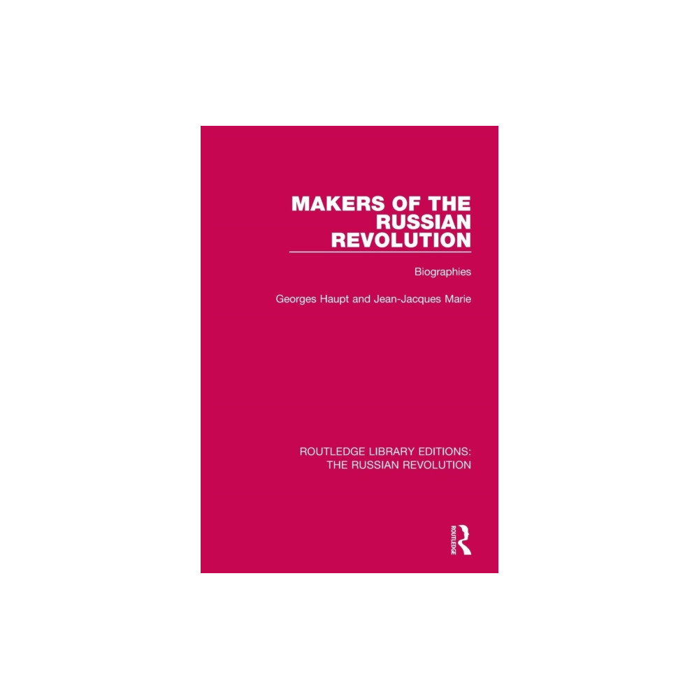 Produktbild för Makers of the Russian Revolution (häftad, eng)