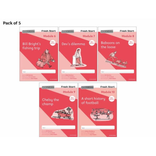Oxford University Press Read Write Inc. Fresh Start: 2024 Modules 6-10 - Pack of 5 (häftad, eng)