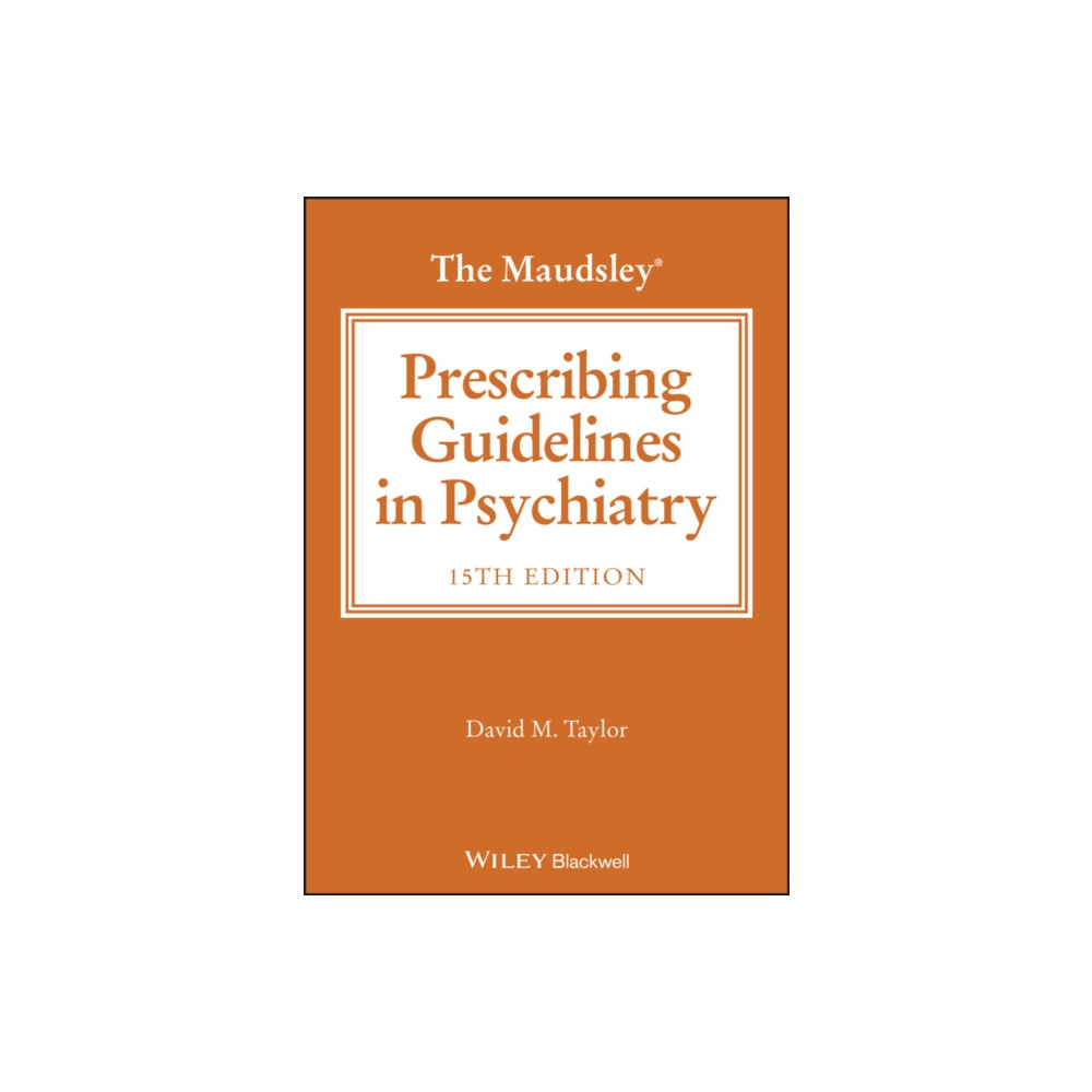 Produktbild för The Maudsley Prescribing Guidelines in Psychiatry (häftad, eng)