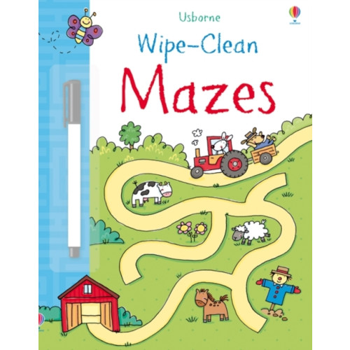 Usborne Publishing Ltd Wipe-Clean Mazes (häftad, eng)