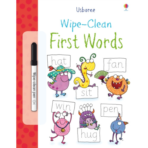 Usborne Publishing Ltd Wipe-Clean First Words (häftad, eng)