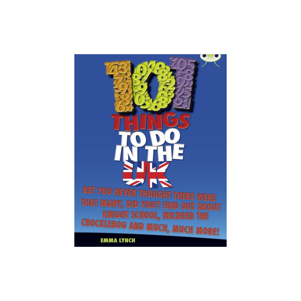 Produktbild för Bug Club Independent Non Fiction Blue B 101 Things to do in the UK (häftad, eng)