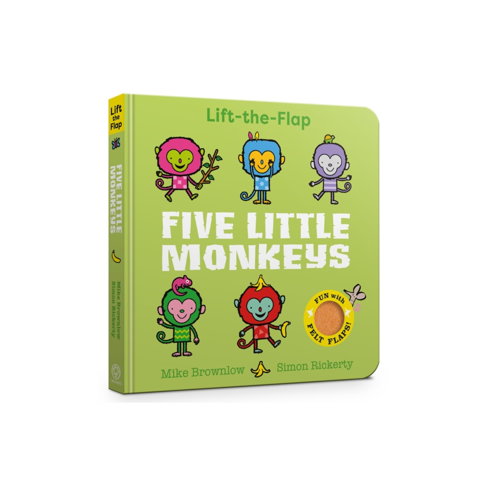 Produktbild för Five Little Monkeys (bok, board book, eng)