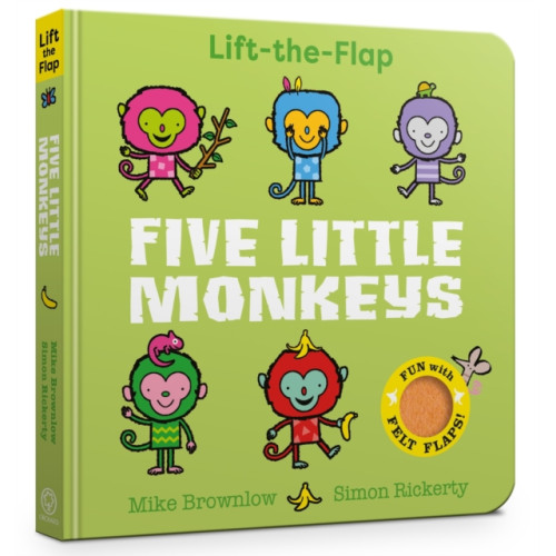 Hachette Children's Group Five Little Monkeys (bok, board book, eng)