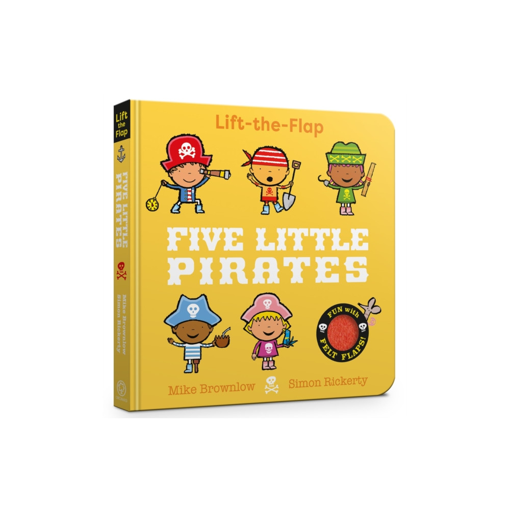 Produktbild för Five Little Pirates (bok, board book, eng)