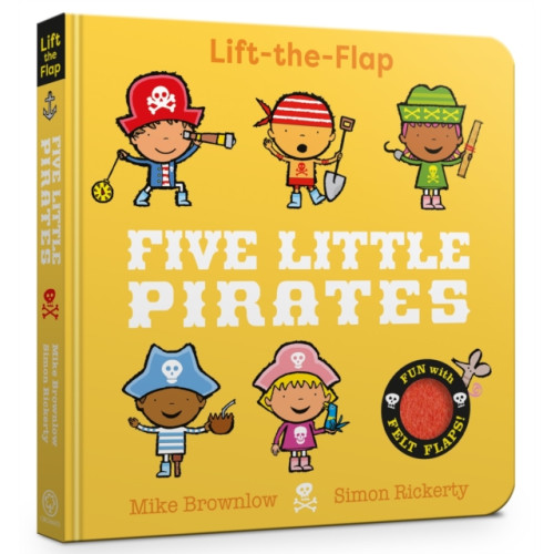 Hachette Children's Group Five Little Pirates (bok, board book, eng)