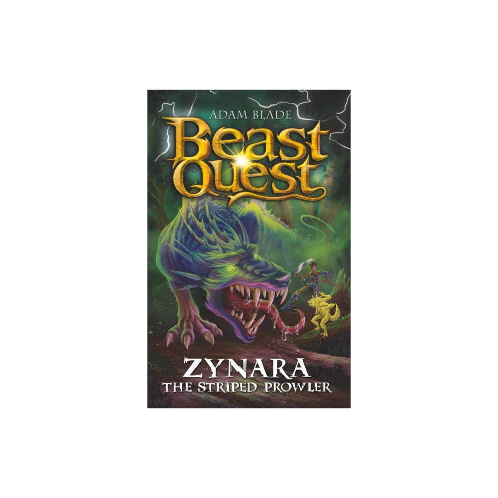 Produktbild för Beast Quest: Zynara the Striped Prowler (häftad, eng)