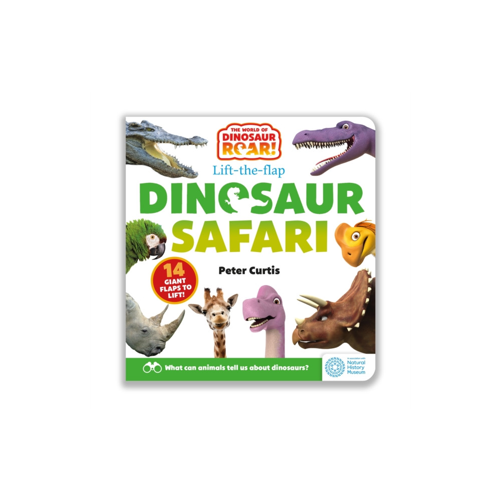 Produktbild för The World of Dinosaur Roar!: Dinosaur Safari: A Lift-the-Flap Book (bok, board book, eng)