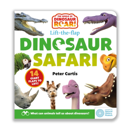 Hachette Children's Group The World of Dinosaur Roar!: Dinosaur Safari: A Lift-the-Flap Book (bok, board book, eng)