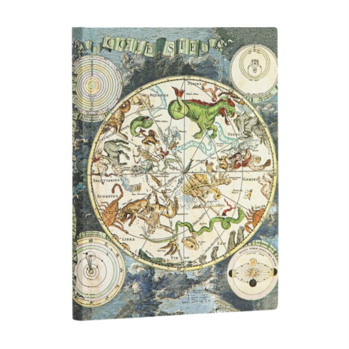 paperblanks Celestial Planisphere Midi Lined Softcover Flexi Journal (häftad, eng)