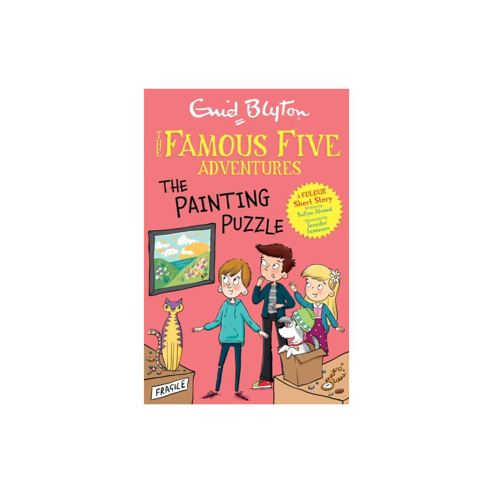 Produktbild för Famous Five Colour Short Stories: The Painting Puzzle (häftad, eng)