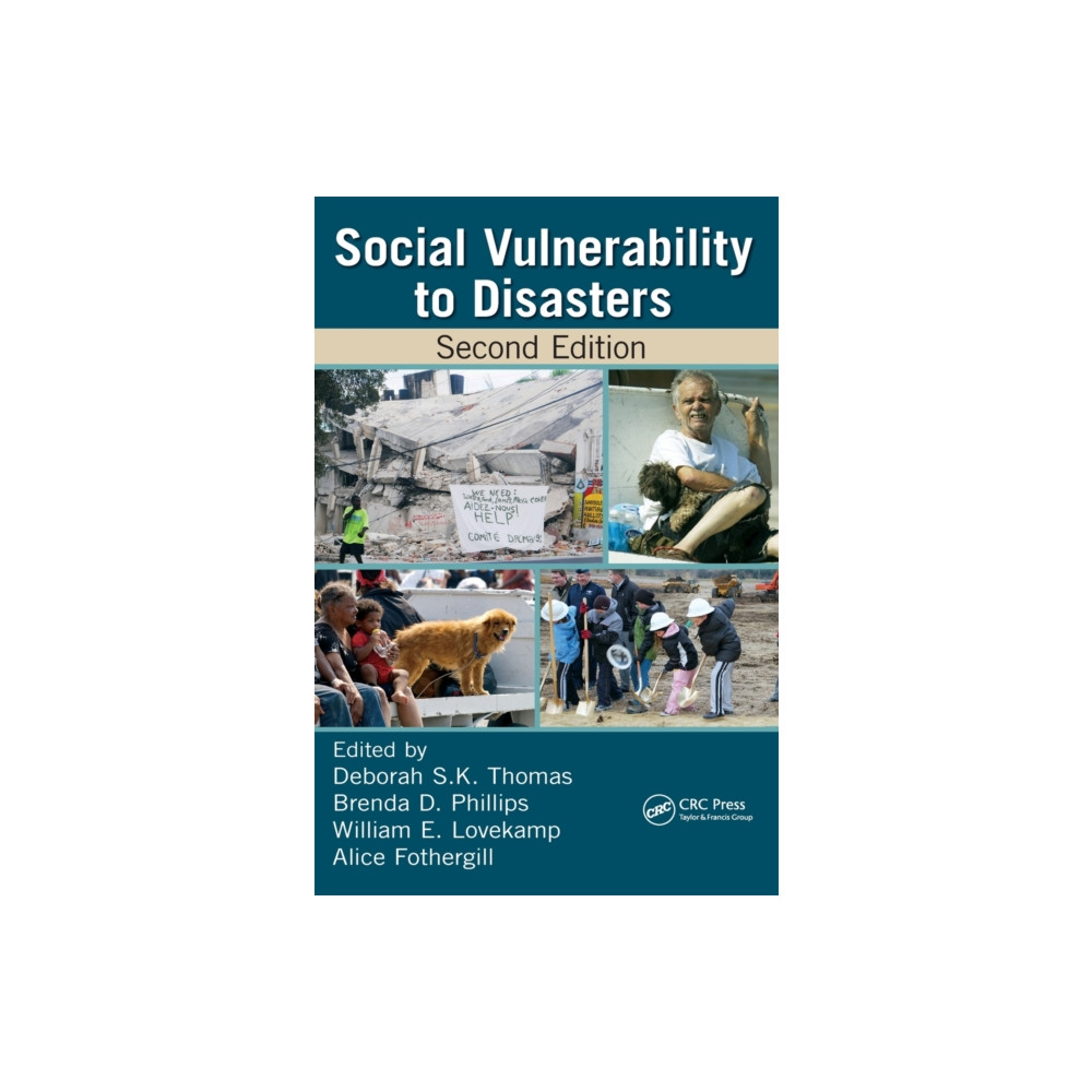 Produktbild för Social Vulnerability to Disasters (inbunden, eng)