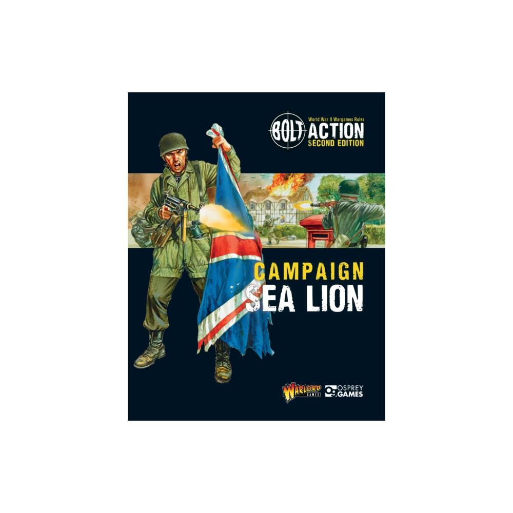 Produktbild för Bolt Action: Campaign: Sea Lion (häftad, eng)