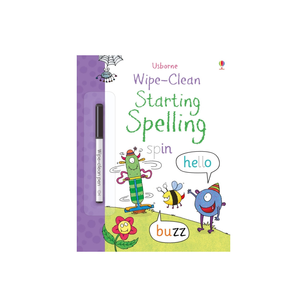 Produktbild för Wipe-clean Starting Spelling (häftad, eng)