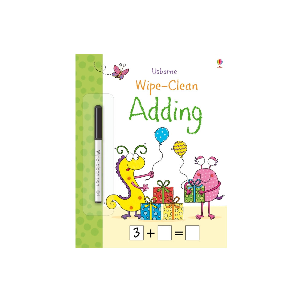 Produktbild för Wipe-Clean Adding (häftad, eng)