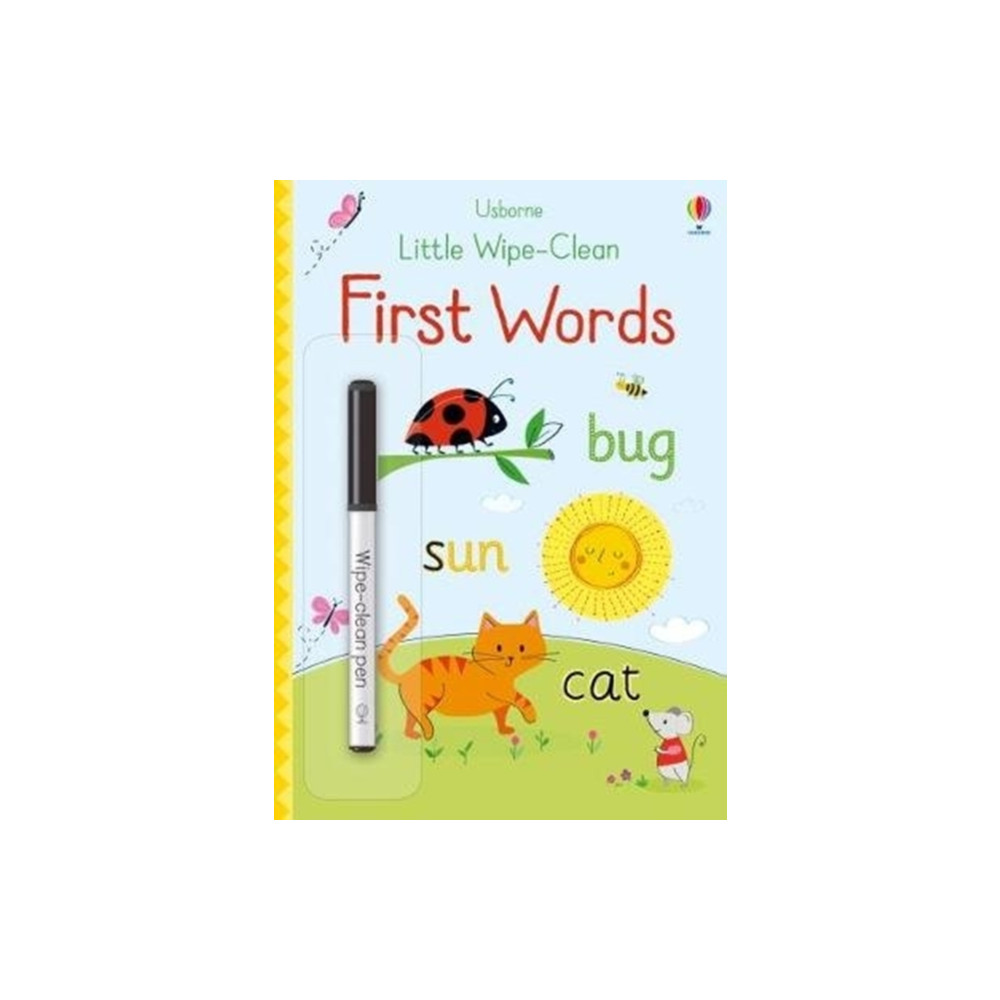 Produktbild för Little Wipe-Clean First Words (häftad, eng)