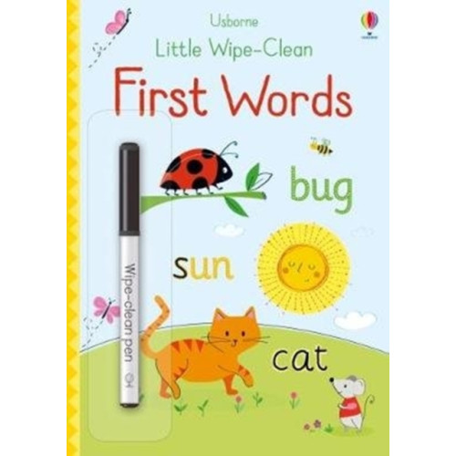 Usborne Publishing Ltd Little Wipe-Clean First Words (häftad, eng)