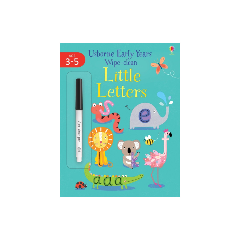 Produktbild för Early Years Wipe-Clean Little Letters (häftad, eng)