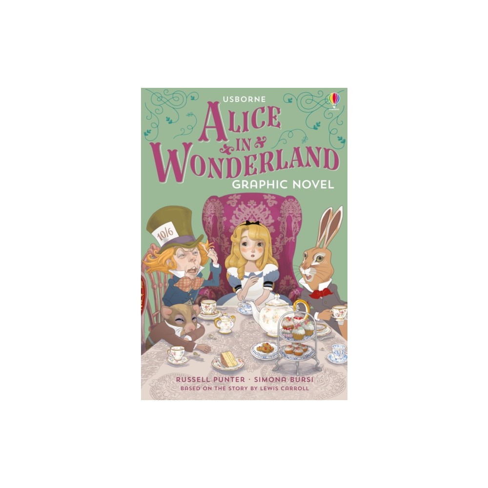 Produktbild för Alice in Wonderland Graphic Novel (häftad, eng)
