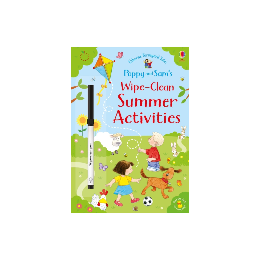 Produktbild för Poppy and Sam's Wipe-Clean Summer Activities (häftad, eng)
