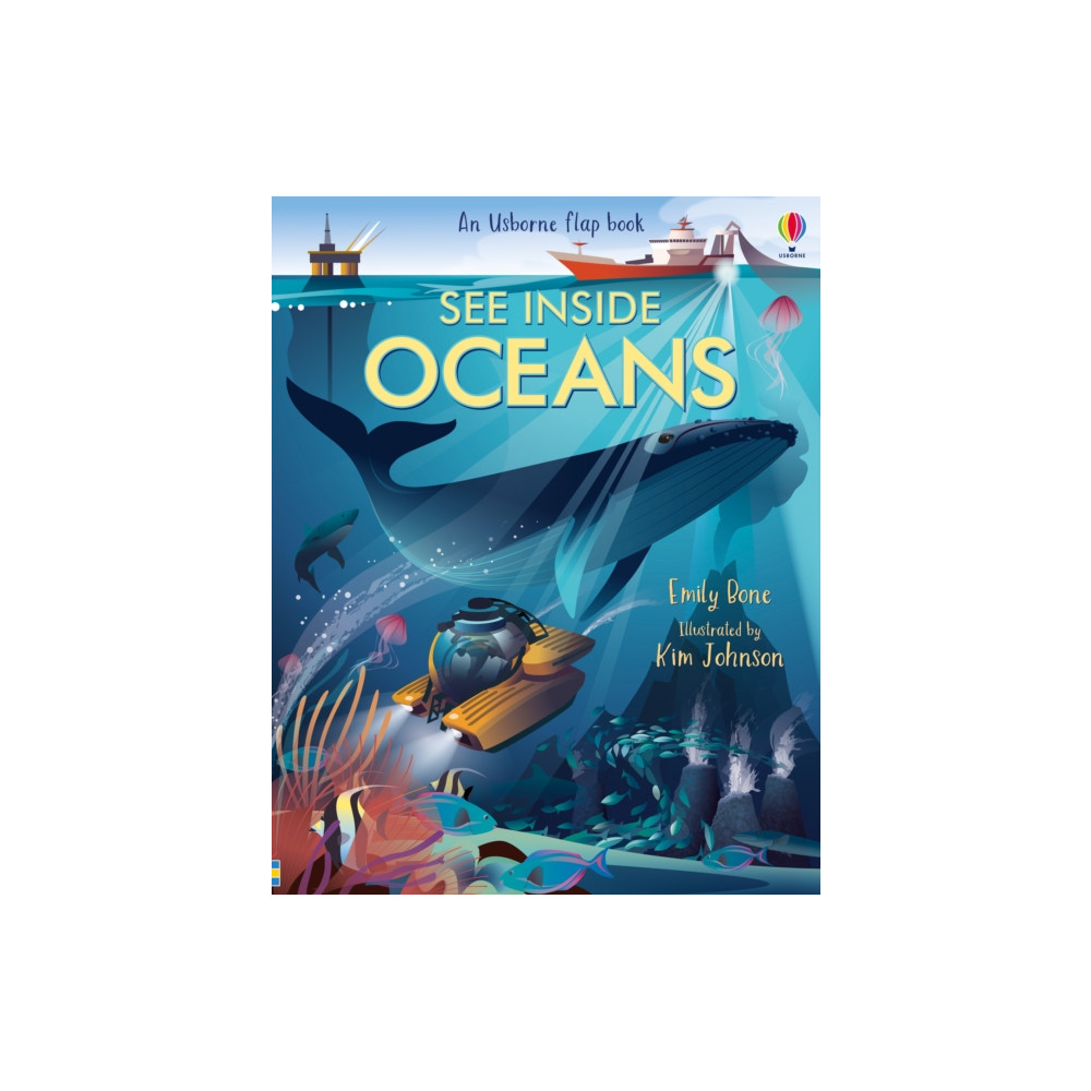 Produktbild för See Inside Oceans (bok, board book, eng)