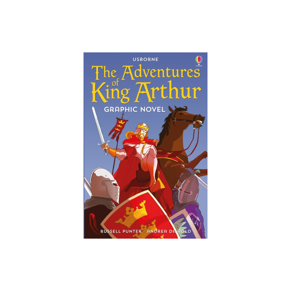 Produktbild för Adventures of King Arthur Graphic Novel (häftad, eng)