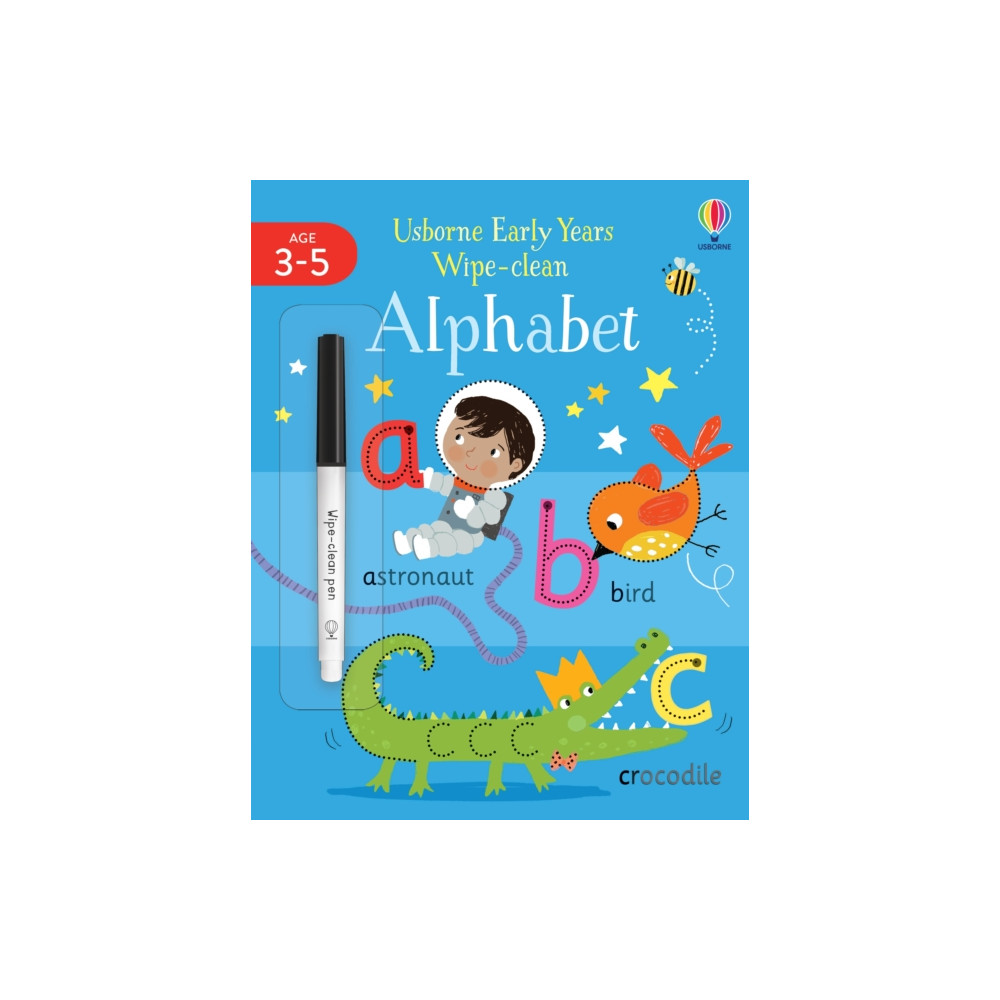 Produktbild för Early Years Wipe-Clean Alphabet (häftad, eng)