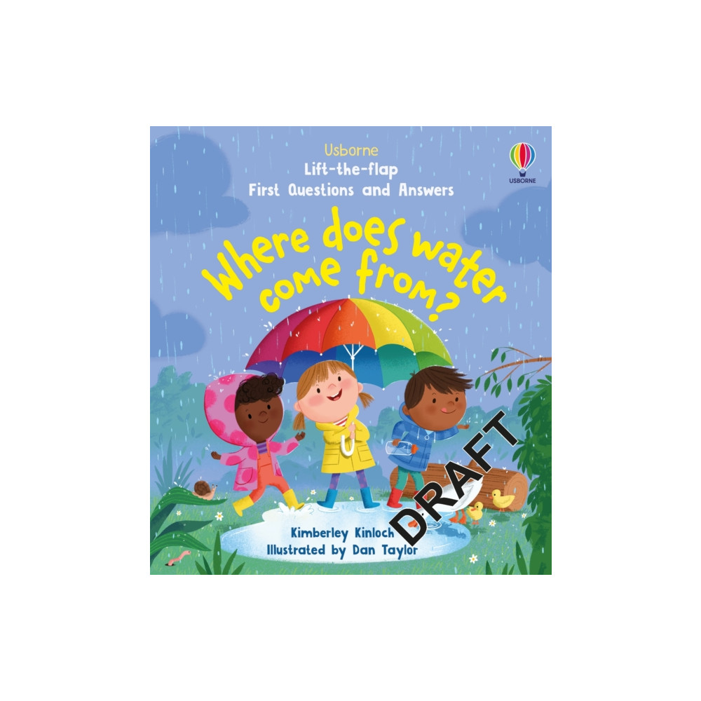 Produktbild för First Questions and Answers: Where does water come from? (bok, board book, eng)