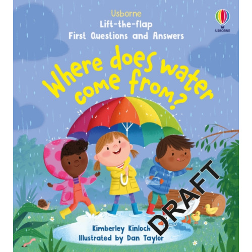 First Questions and Answers: Where does water come from? , Usborne Publishing Ltd (bok, board book, english)