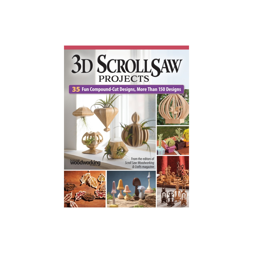 Produktbild för 3D Scroll Saw Projects (häftad, eng)