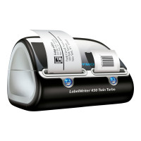 Produktbild för DYMO LabelWriter 450 Twin Turbo - etikettskrivare - svartvit - direkt termisk