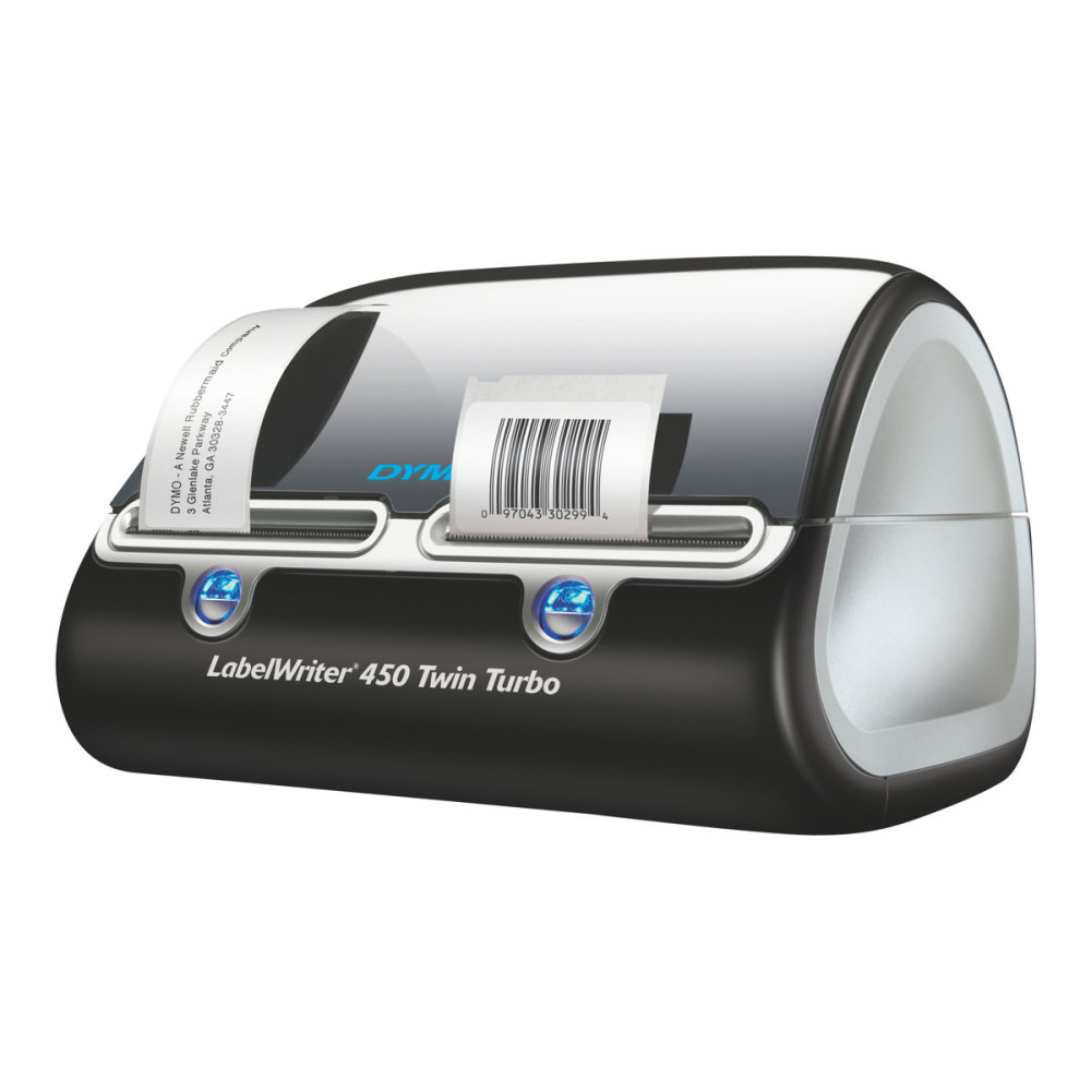 Produktbild för DYMO LabelWriter 450 Twin Turbo - etikettskrivare - svartvit - direkt termisk