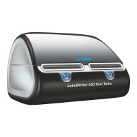 Produktbild för DYMO LabelWriter 450 Twin Turbo - etikettskrivare - svartvit - direkt termisk