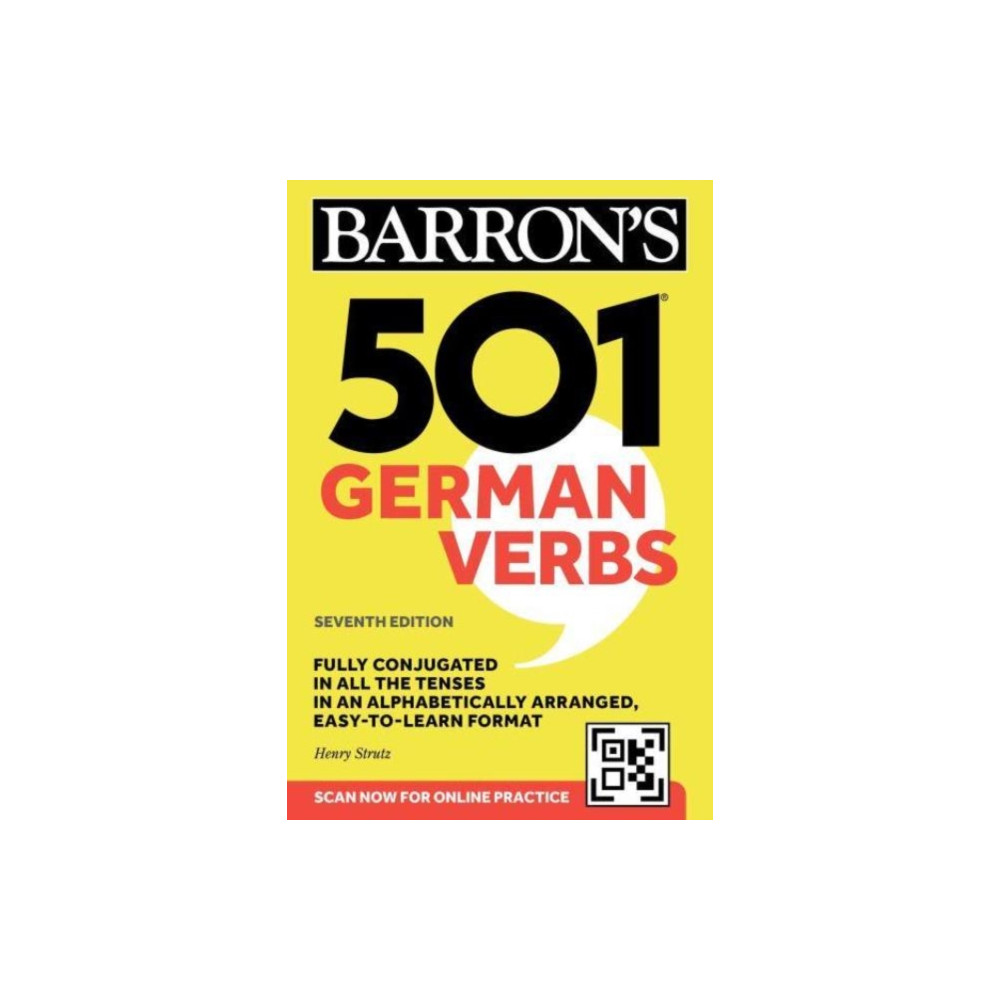 Produktbild för 501 German Verbs, Seventh Edition (häftad, eng)