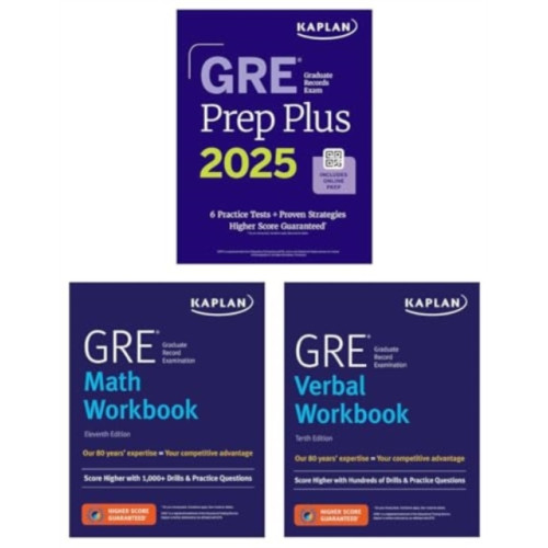 Kaplan AEC Education GRE Complete Ninth Edition (2026): Includes 6 Full Length Practice Tests, 2500+ Practice Questions + Online Access to 1000+ Question Bank, Video Explanations, and a Kaplan Live Online Class (häftad, eng)