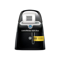 Produktbild för DYMO LabelWriter 450 Duo - etikettskrivare - svartvit - direkt termisk
