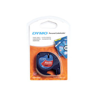 Produktbild för DYMO LetraTAG - tejp - 1 kassett(er) - Rulle (1,2 cm x 4 m)