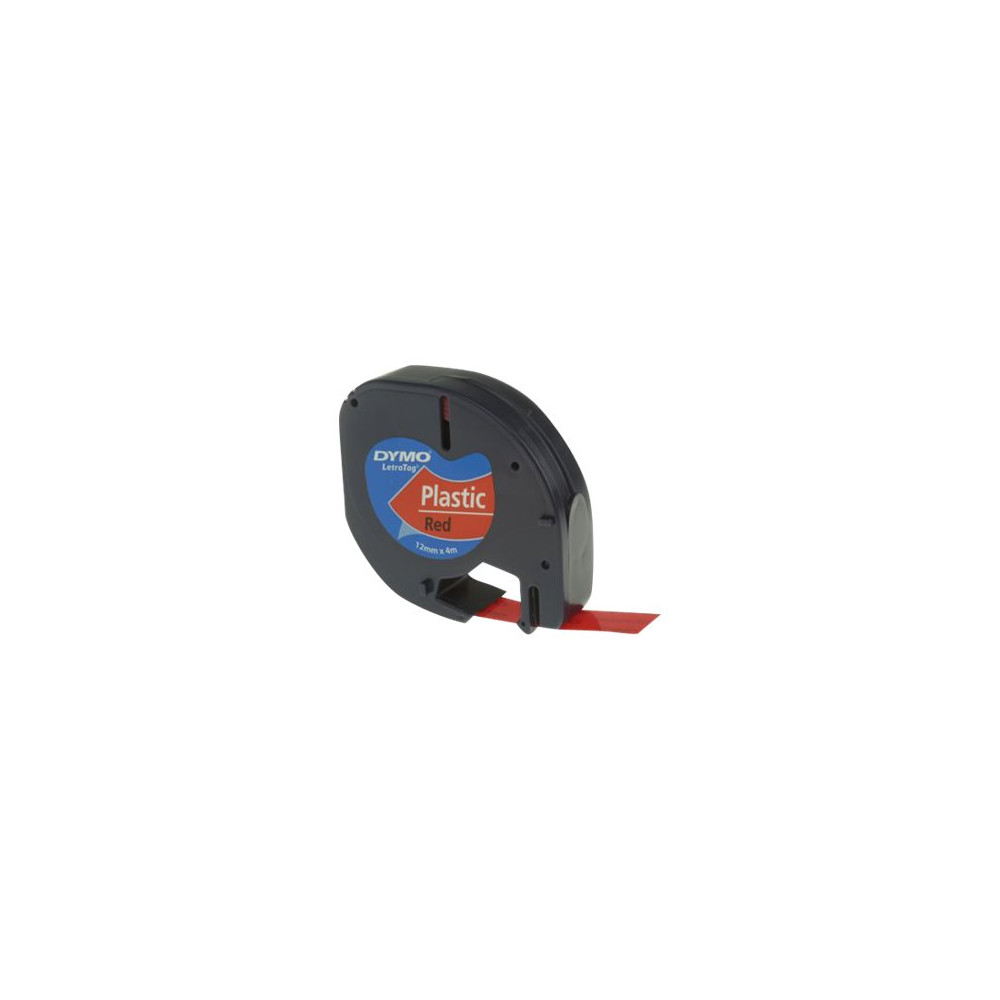 Produktbild för DYMO LetraTAG - tejp - 1 kassett(er) - Rulle (1,2 cm x 4 m)
