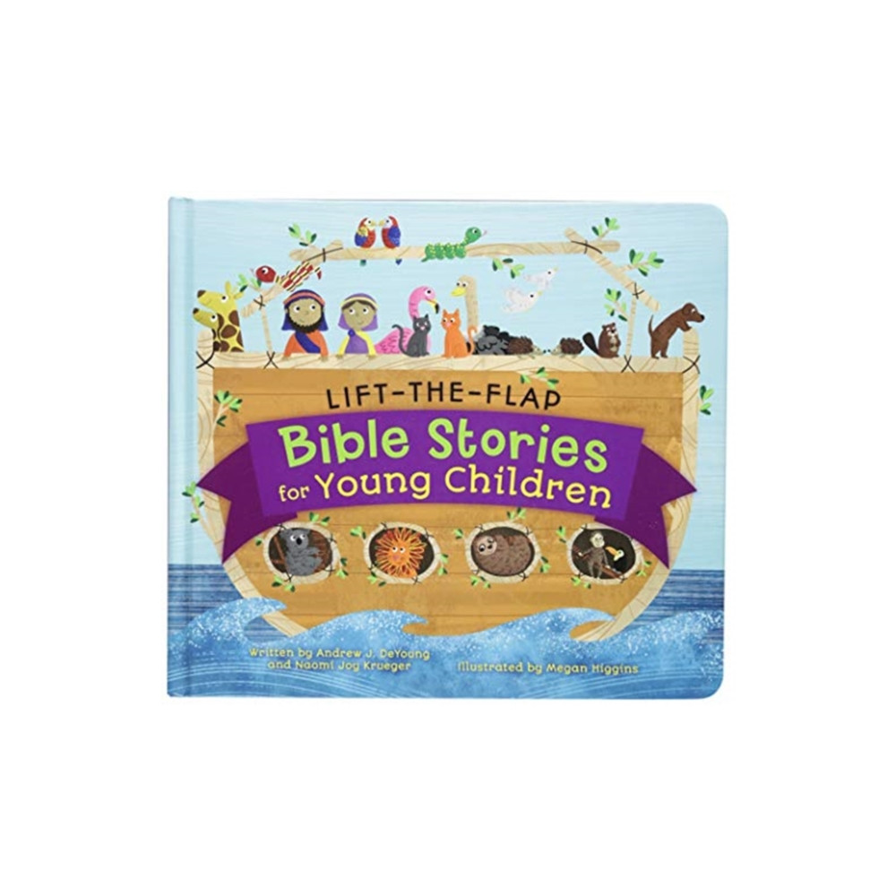 Produktbild för Lift-The-Flap Surprise Bible Stories (inbunden, eng)