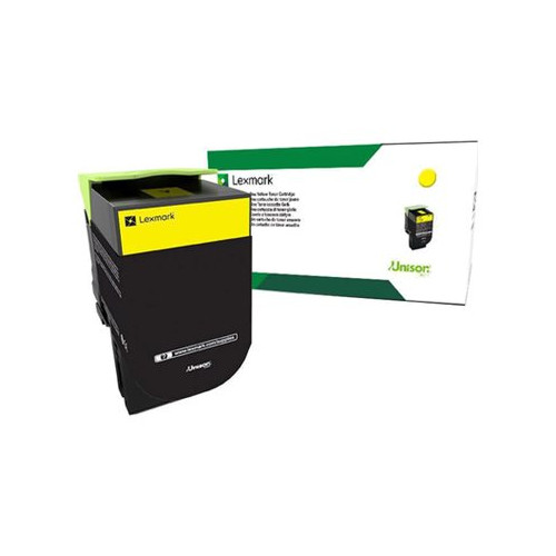 Lexmark International Lexmark X317 - gul - original - tonerkassett - LCCP, LRP