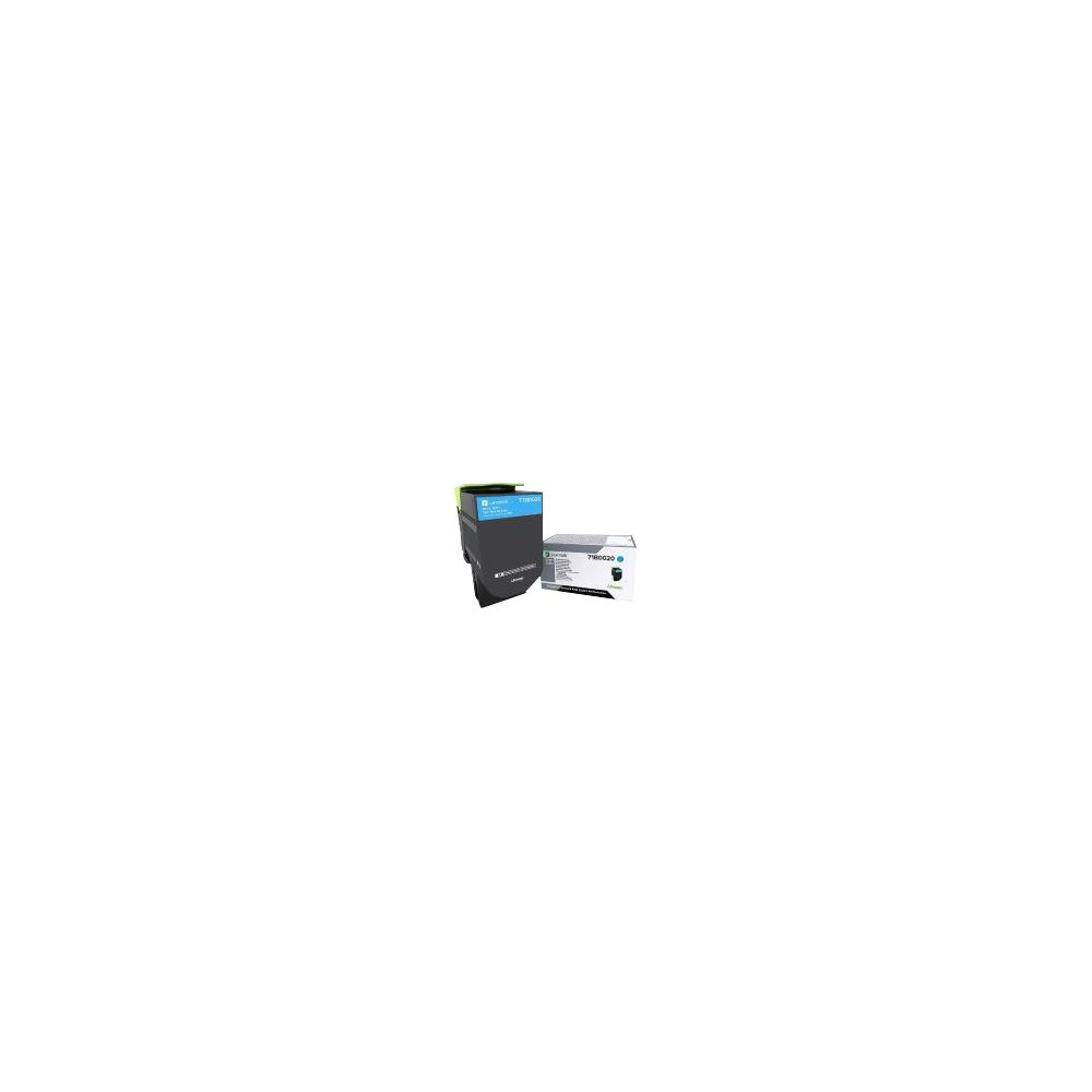 Produktbild för Lexmark X317 - gul - original - tonerkassett - LCCP, LRP