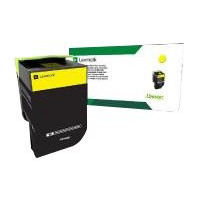 Produktbild för Lexmark X317 - gul - original - tonerkassett - LCCP, LRP