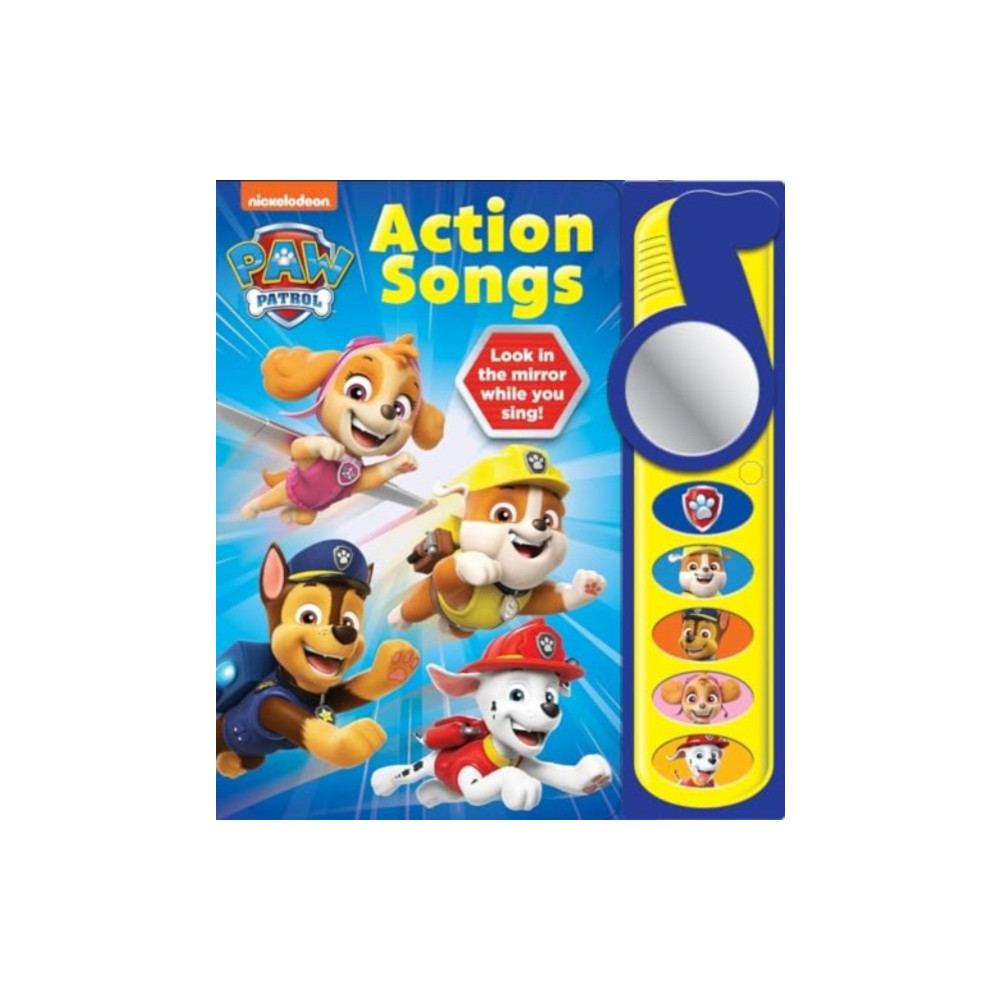 Produktbild för Nickelodeon PAW Patrol: Action Songs Sound Book (bok, board book, eng)