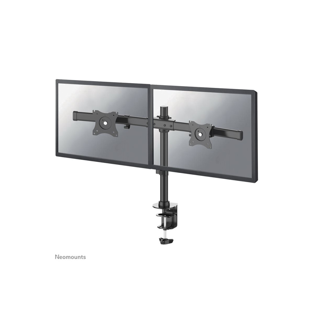 Produktbild för Neomounts FPMA-DCB100D monteringssats - fullständig rörelse - för 2 LCD-bildskärmar - svart