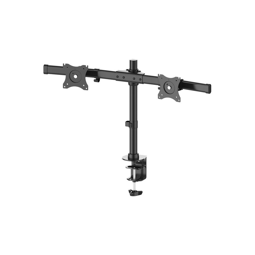 Produktbild för Neomounts FPMA-DCB100D monteringssats - fullständig rörelse - för 2 LCD-bildskärmar - svart