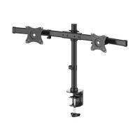 Produktbild för Neomounts FPMA-DCB100D monteringssats - fullständig rörelse - för 2 LCD-bildskärmar - svart