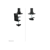 Produktbild för Neomounts FPMA-DCB100D monteringssats - fullständig rörelse - för 2 LCD-bildskärmar - svart